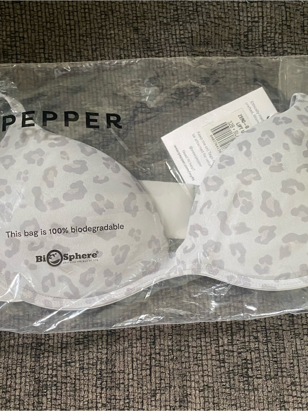 Pepper- Wireless push up bra